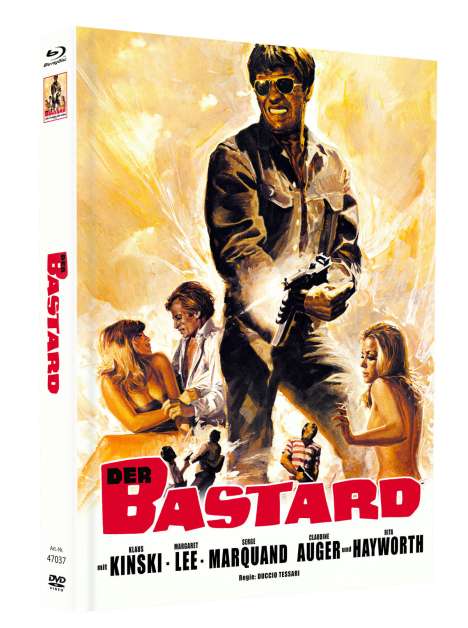 Der Bastard (Blu-ray &amp; DVD im Mediabook), 1 Blu-ray Disc und 1 DVD