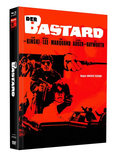 Der Bastard (Blu-ray &amp; DVD im Mediabook), 1 Blu-ray Disc und 1 DVD