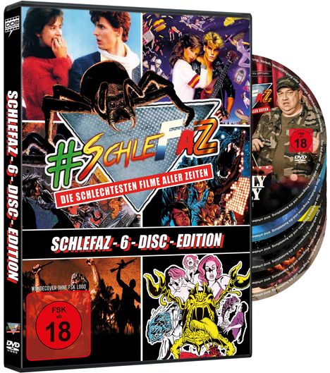 Schlefaz-6-Disc-Edition, 6 DVDs