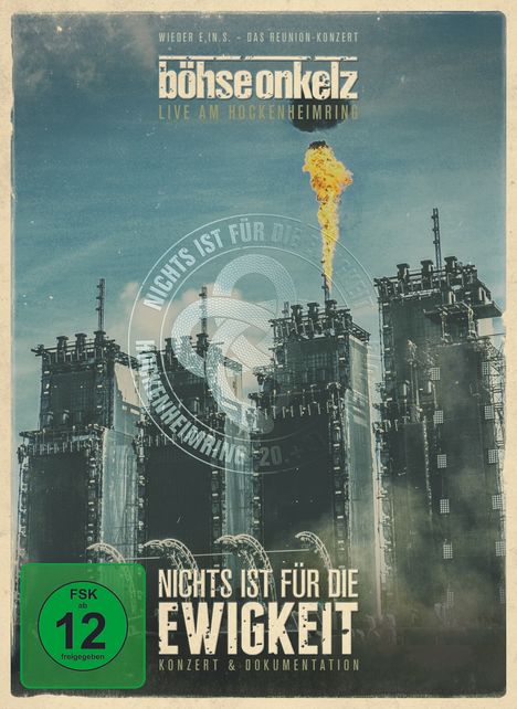 Böhse Onkelz: Nichts ist für die Ewigkeit - Live am Hockenheimring 2014, 2 DVDs