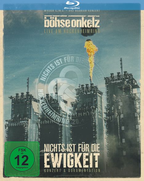 Böhse Onkelz: Nichts ist für die Ewigkeit - Live am Hockenheimring 2014, 2 Blu-ray Discs