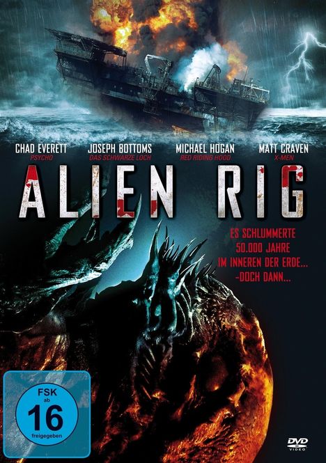 Alien Rig, DVD