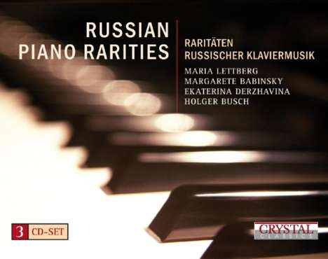 Raritäten russischer Klaviermusik, 3 CDs