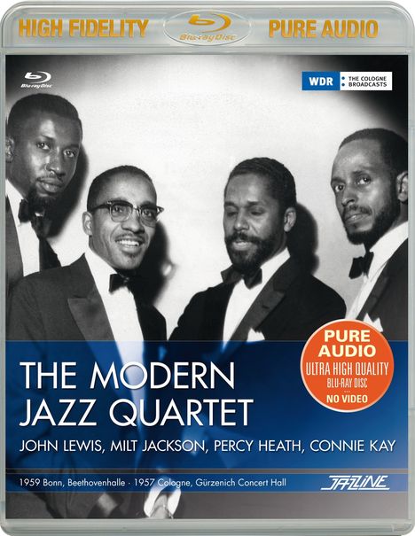 The Modern Jazz Quartet: 1959 Bonn + 1957 Köln, Blu-ray Audio