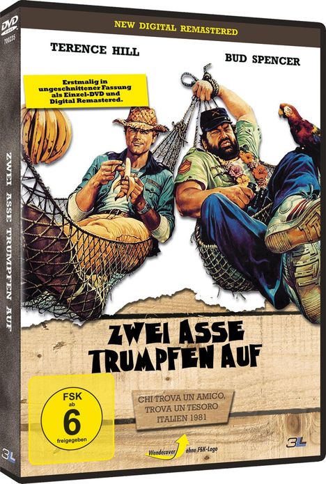 Zwei Asse trumpfen auf, DVD