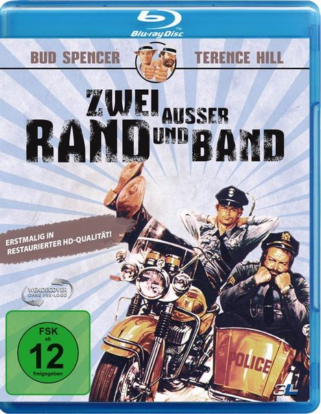 Zwei außer Rand und Band (Blu-ray), Blu-ray Disc
