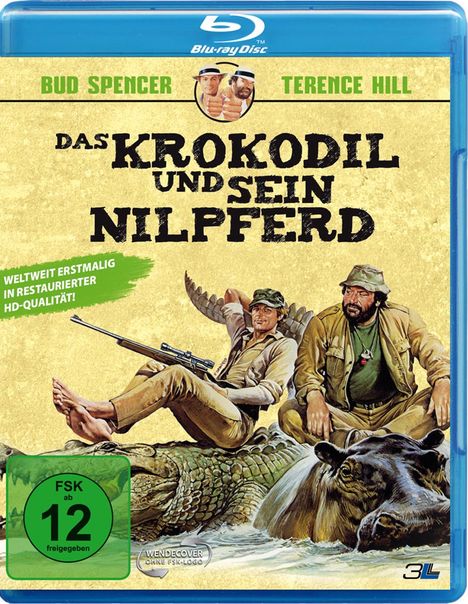 Das Krokodil und sein Nilpferd (Blu-ray), Blu-ray Disc