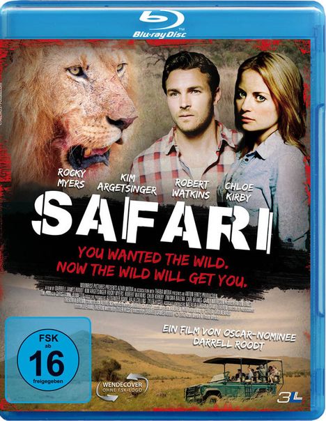 Safari - You wanted the Wild - Now the Wild will get you (Blu-ray), Blu-ray Disc