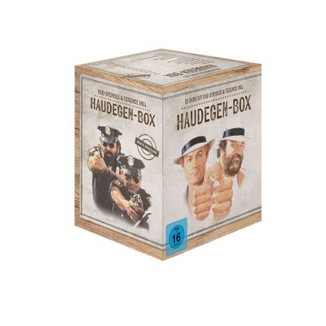 Bud Spencer &amp; Terence Hill - Haudegen-Box, 12 DVDs