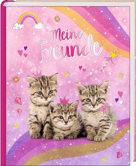 Freundebuch - Cosmic School - Meine Freunde (Kätzchen), Buch