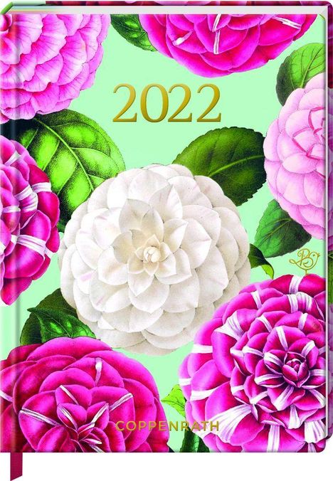 Mein Jahr 2022 - Kamelien (Edition Barbara Behr), Buch