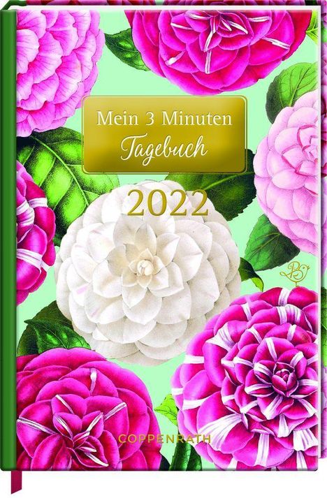 Mein 3 Minuten Tagebuch 2022 - Kamelien, Buch