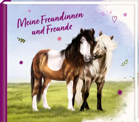Freundebuch. Meine Freundinnen und Freunde (Pferdefreunde), Buch