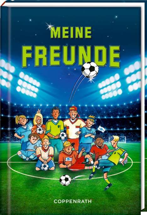 Freundebuch - Meine Freunde - Fußballfreunde, Buch