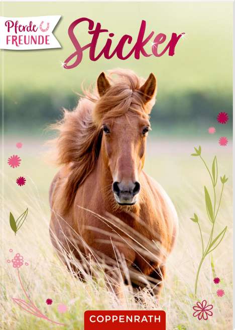 Pferdefreunde Sticker, Buch