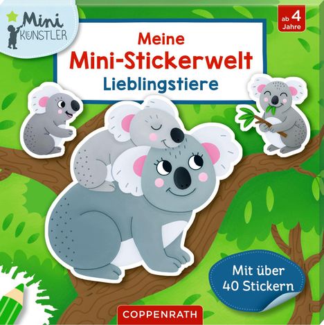 Meine Mini-Stickerwelt - Lieblingstiere, Diverse