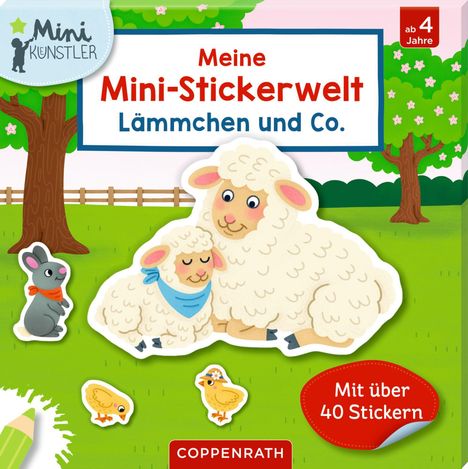 Meine Mini-Stickerwelt - Lämmchen und Co., Diverse