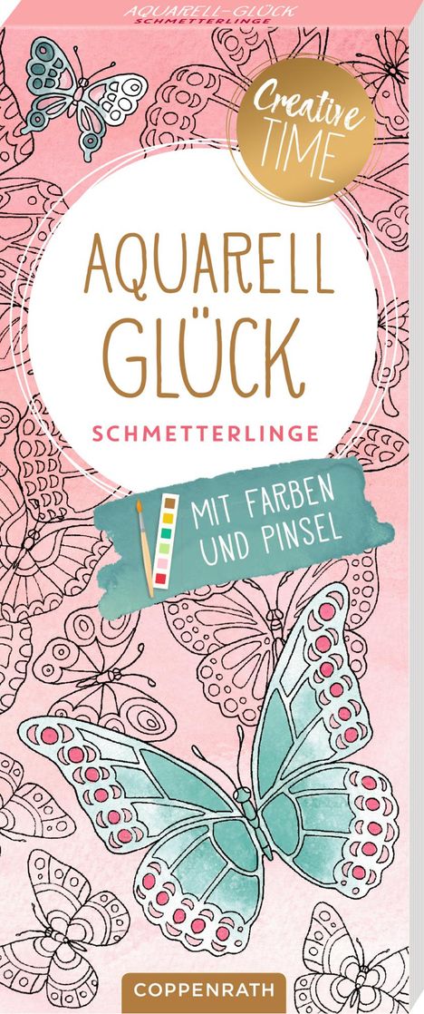 Aquarell-Glück, Buch