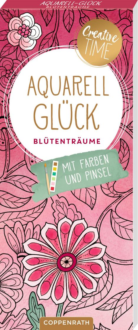 Aquarell-Glück, Buch