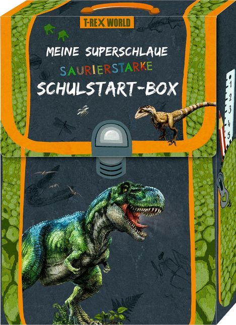 Meine superschlaue saurierstarke Schulstart-Box (T-Rex World), Diverse