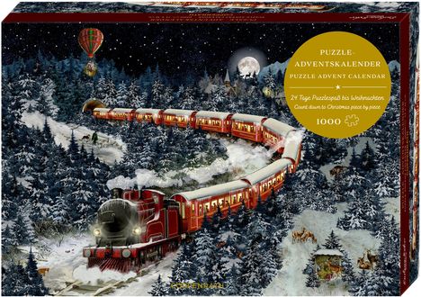 Puzzle-Adventskalender, Kalender