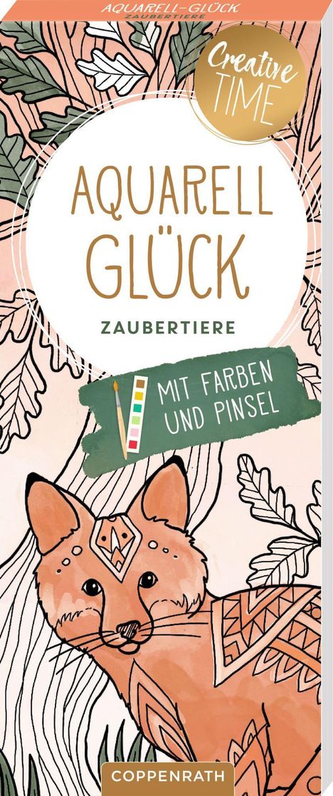 Aquarell-Glück Zaubertiere, Buch