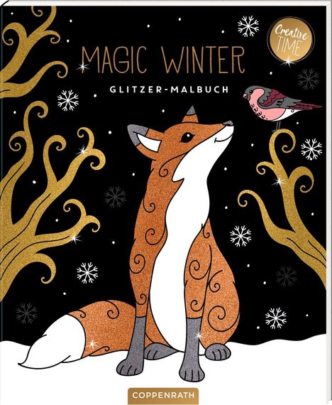 Glitzer-Malbuch Magic Winter, Buch
