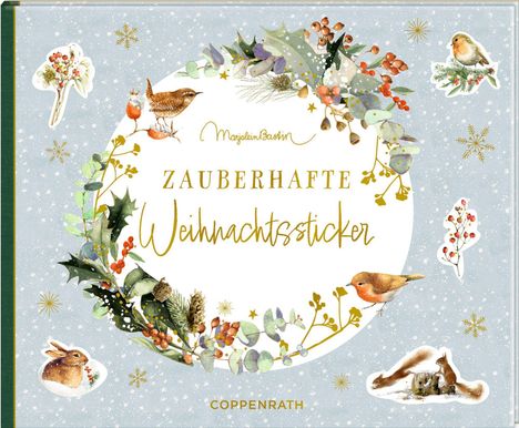 Stickerbuch - Zauberhafte Weihnachtssticker, Buch