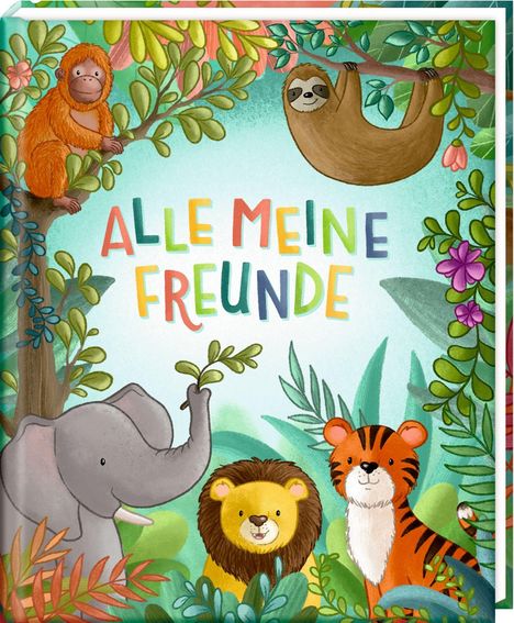 Freundebuch - Alle meine Freunde. Wilde Tiere, Buch