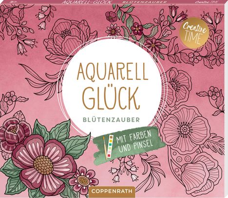 Aquarell-Glück. Blütenzauber, Buch