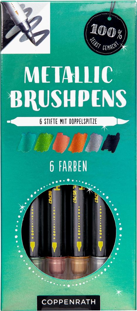 Metallic Brushpens (Grün), Diverse