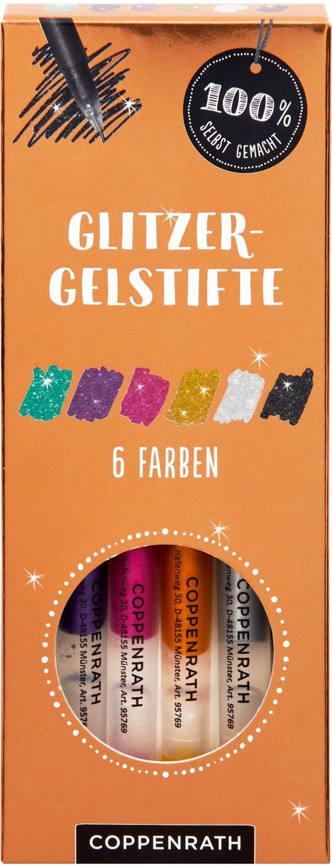 Glitzer-Gelstifte, Diverse