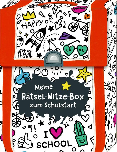 Kartenbox - Meine Rätsel-Witze-Box zum Schulstart, Diverse