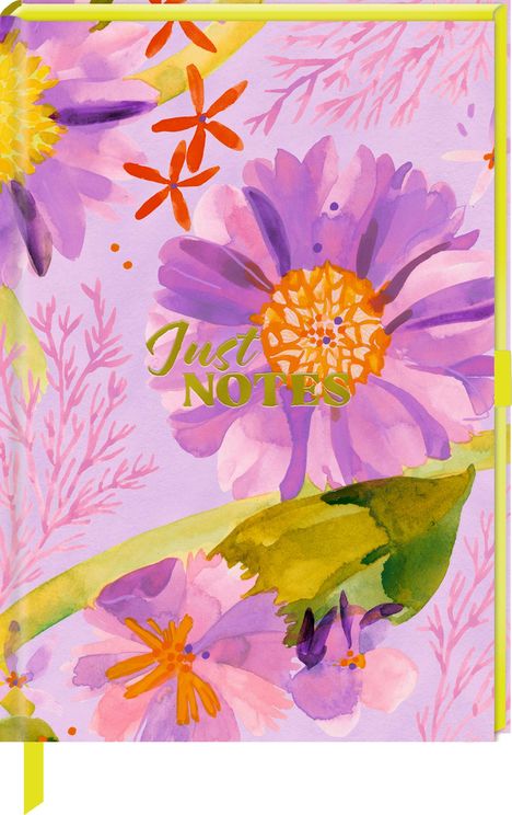 Notizbuch DIN A5 - Just Notes (PURPLE), Diverse