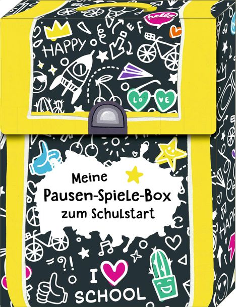 Kartenbox - Meine Pausen-Spiele-Box zum Schulstart, Diverse