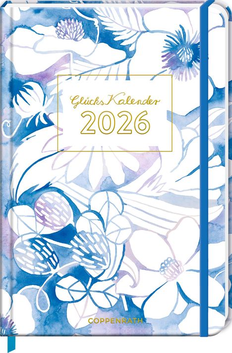 GlücksKalender 2026 - Blumen (All about blue), Kalender