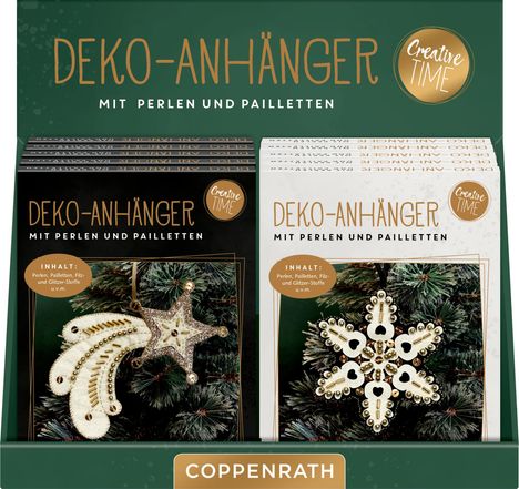 DIY-Anhänger mit Perlen und Pailletten, Diverse