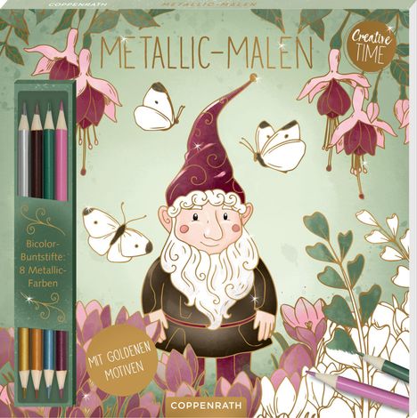 Metallic-Malen Garden Glory, Buch