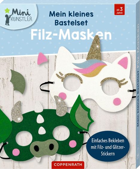 Mein kleines Bastelset: Filz-Masken, Diverse