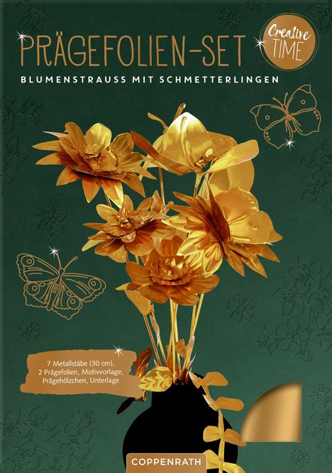 Prägefolien-Set Blumenstrauß, Diverse