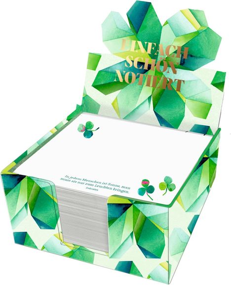 Zettelkästchen - All about green, Buch