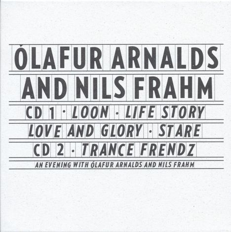 Ólafur Arnalds &amp; Nils Frahm: Collaborative Works, 2 CDs