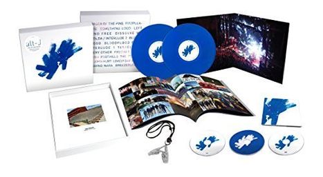 alt-J: Live At Red Rocks (Limited Edition Box Set) (Colored Vinyl), 2 LPs, 1 CD, 1 DVD und 1 Blu-ray Disc