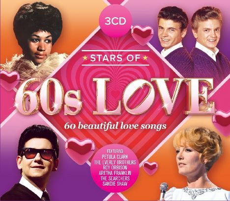 Stars Of 60s Love, 3 CDs