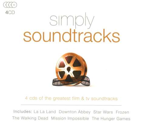 Filmmusik: Simply Soundtracks (2017), 4 CDs