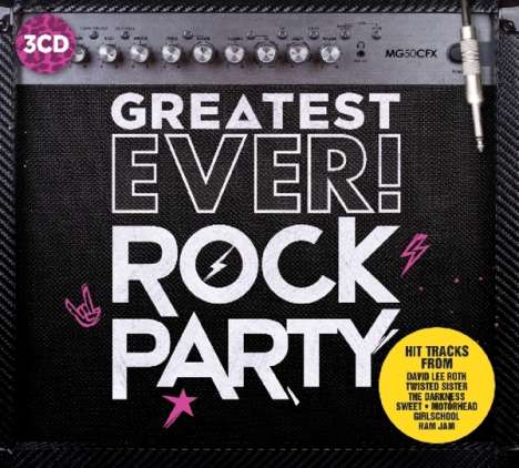 Greatest Ever Rockparty, 3 CDs