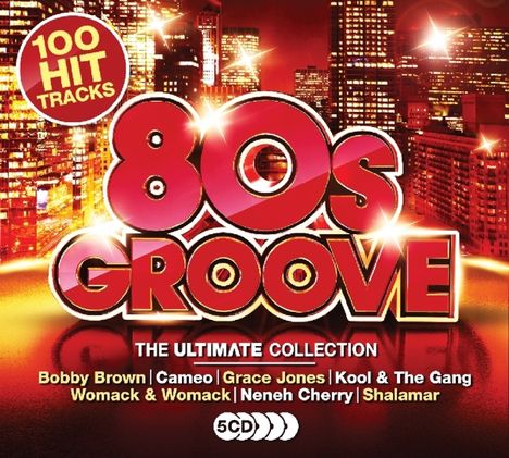 Ultimate 80's Groove, 5 CDs