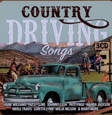 Country Driving Songs (Limited Metalbox Edition), 3 CDs