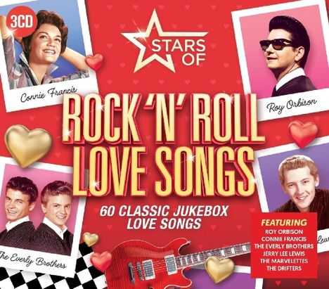 Stars Of Rock 'N' Roll Love, 3 CDs