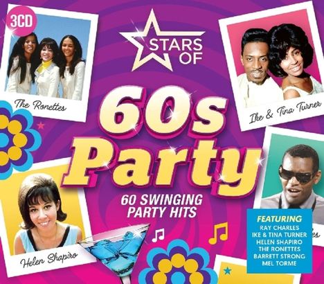 Stars Of 60s Party (2018), 3 CDs